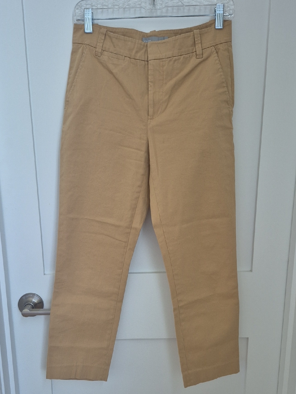 Vince Khaki Straight-Leg Chinos